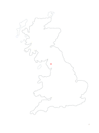 Ullswater UK Outline Map